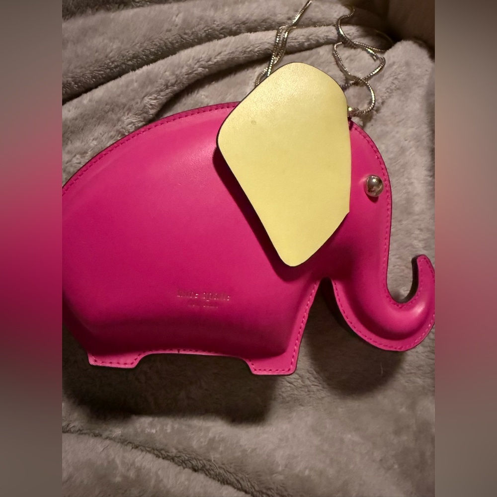Kate Spade Pink Elephant Crossbody Bag
